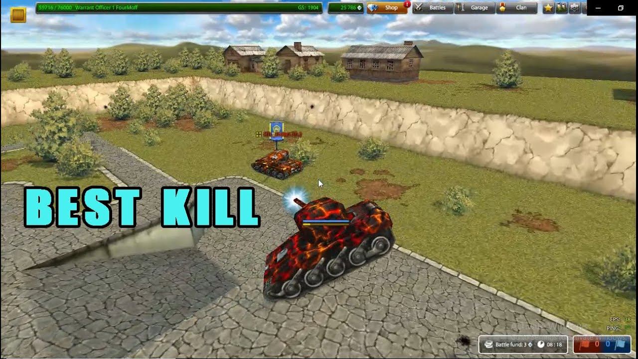 Tanki Online Challenges #1, 0 Death in MM Battle?! | Four Moff смотреть онлайн