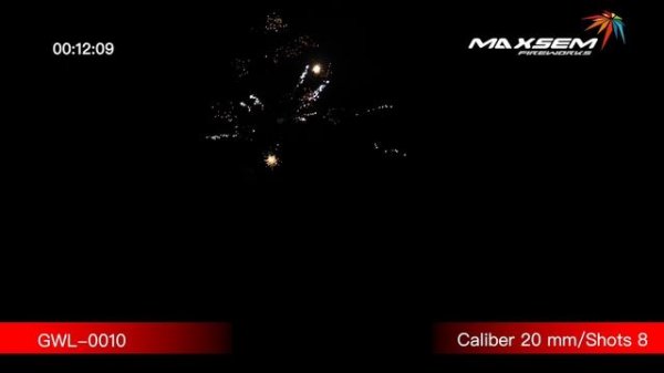 GWL-0010, Maxsem Fireworks, ROMAN CANDLE