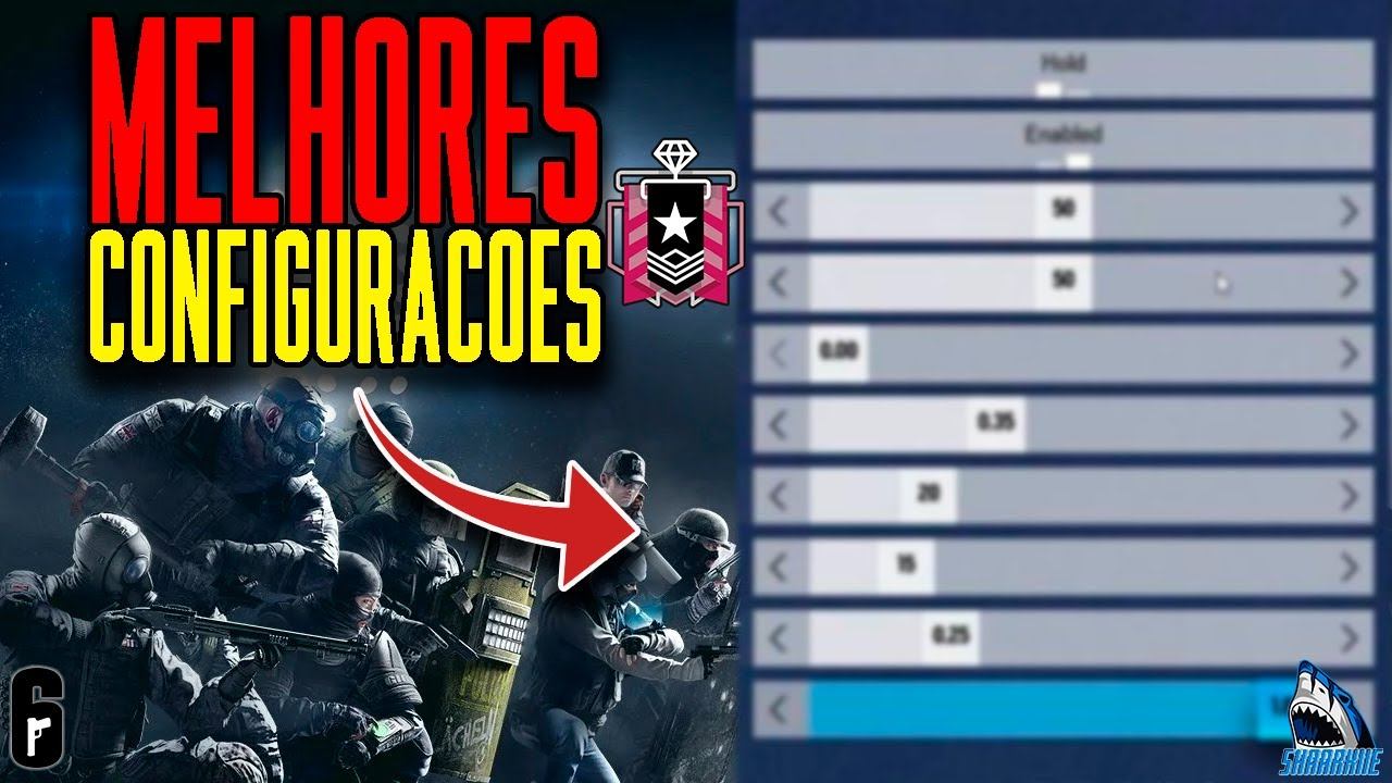 AS CONFIGURAÇÕES QUE USEI PARA PEGAR CHAMPION NO CONSOLE - R6 DICAS смотреть онлайн