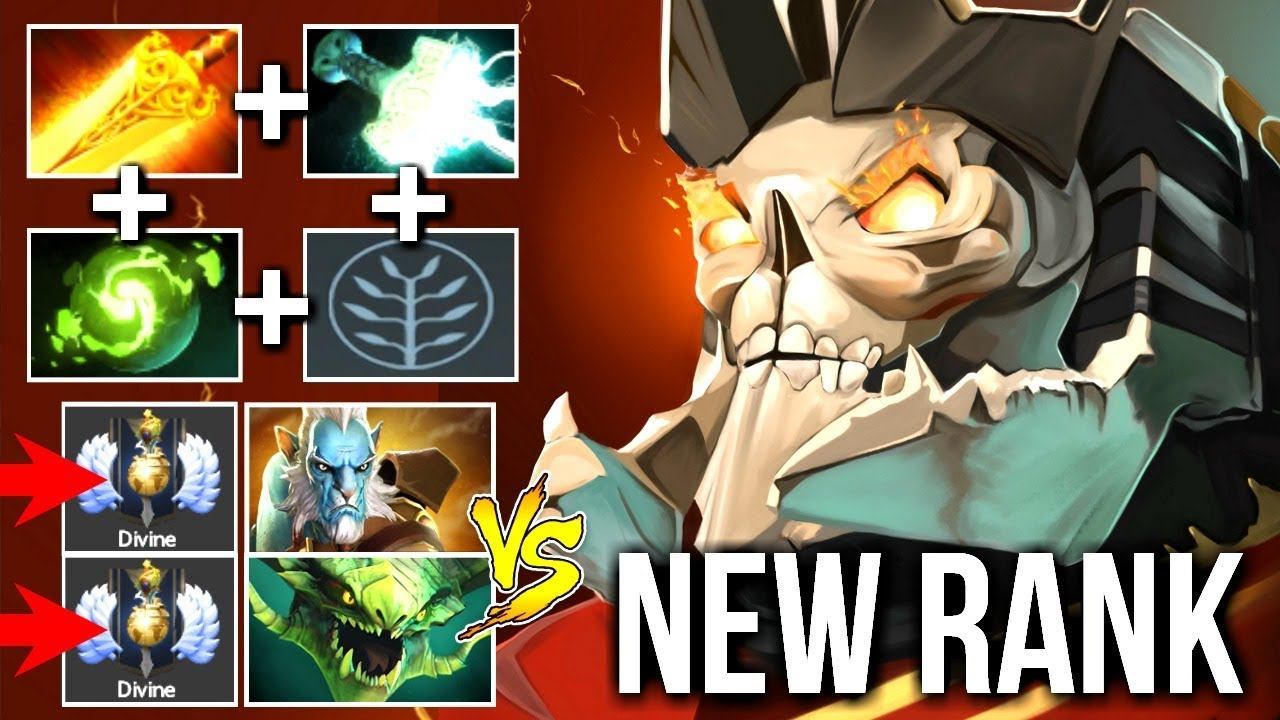 Epic Shit 2x Divine Rank vs Carry Wraith King 7.07 Crazy Disaster Game by Black^ WTF Dota 2 смотреть онлайн