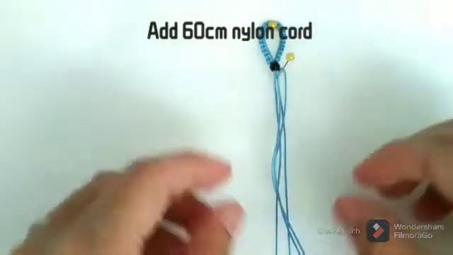 DIY 2 Colors Macrame Bracelet / gelang macrame 2 warna смотреть онлайн