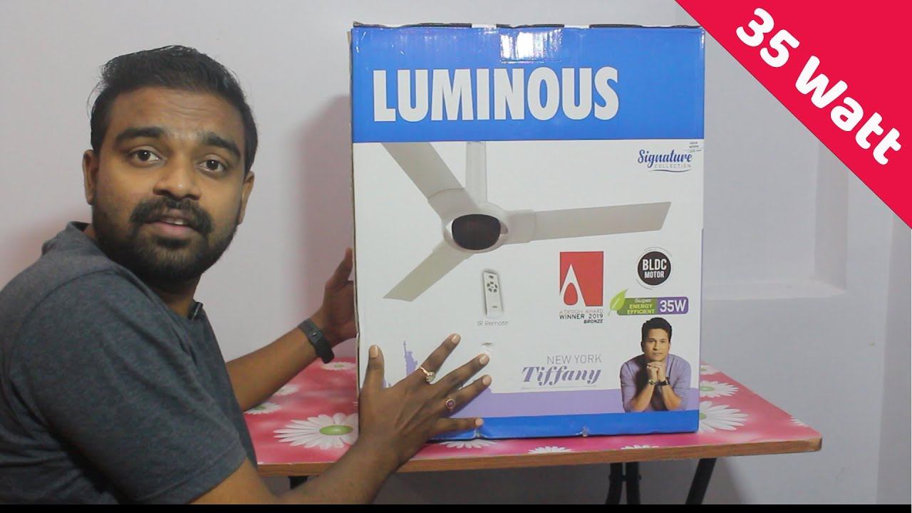 35 Watt Luminous Signature Fans | Reduce upto 50% Electricity | BLDC Fan | смотреть онлайн