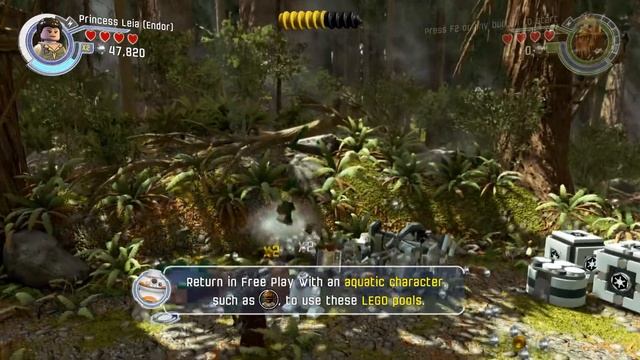Lego Star Wars - The Force Awaken - The Battle Of Endor смотреть онлайн