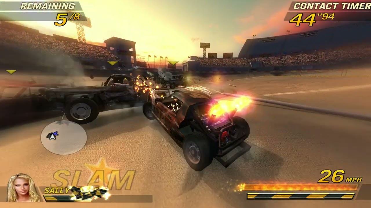 FlatOut 2 - Buttle Cars #2 смотреть онлайн