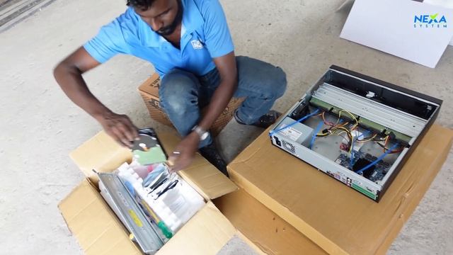ഒരു NVR ൽ 8 Hard Disk ഇടുന്ന വിധം| How to put multiple HDD in one NVR? | Nexa System смотреть онлайн