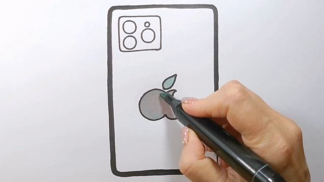 АЙФОН 11 / мультик раскраска для детей / Нарисуй Ка смотреть онлайн