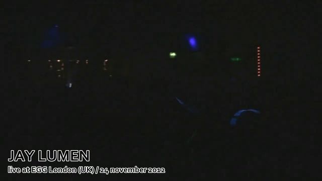 Jay Lumen live at EGG London (UK) / 24-11-2012 смотреть онлайн