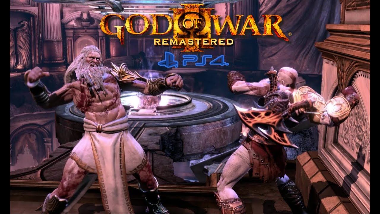 God of War 3. Remastered.Зевс.PS4.Прохождение. смотреть онлайн