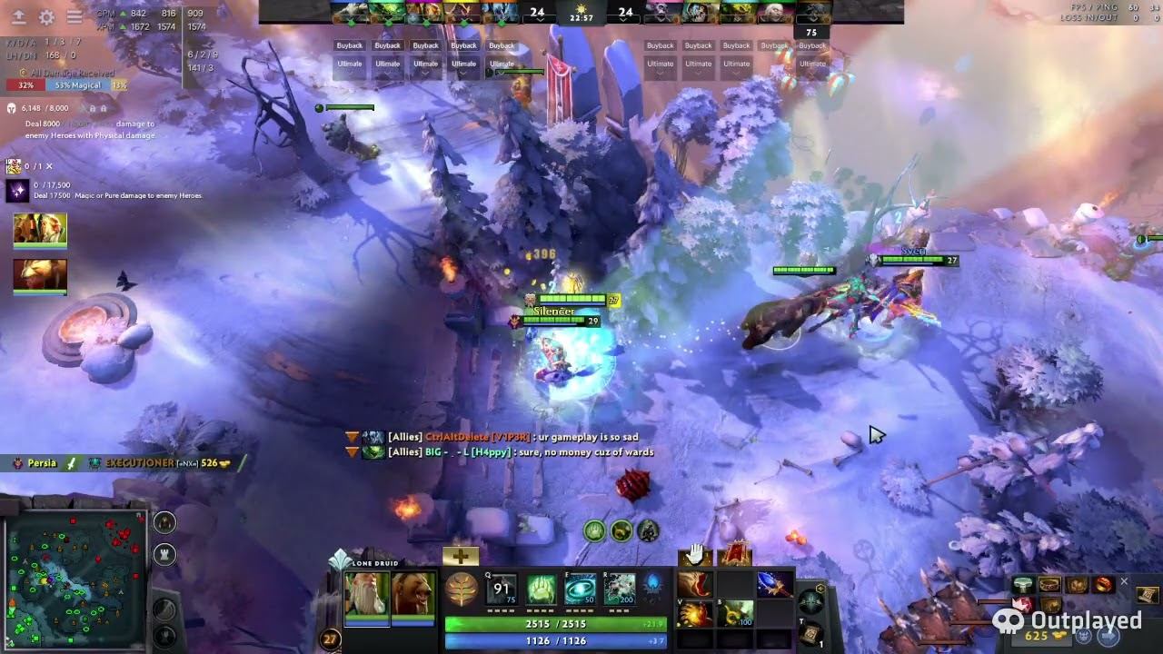 Dota 2 - Lone Druid 12/28/21 смотреть онлайн