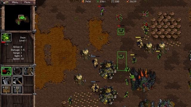 Warcraft II Remastered, Beyond the Dark Portal. Orcs. Повелители Шторма, Пожиратели Костей 03 смотреть онлайн