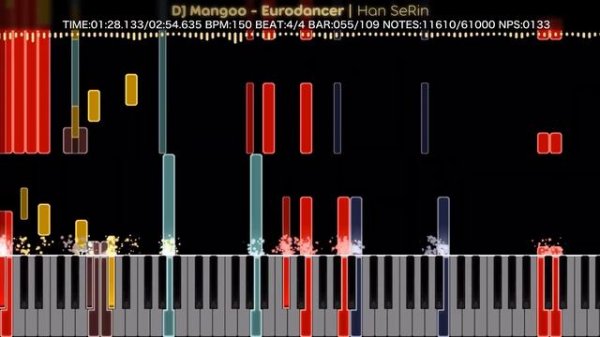[Black MIDI] DJ Mangoo - Eurodancer | Han SeRin | 61,000 Notes