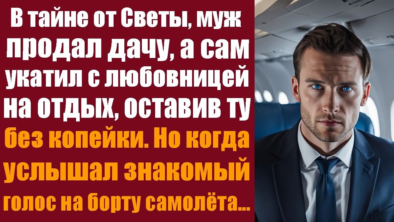 В тайне от жены, муж продал дачу, а сам укатил с любовницей на отдых, оставив ту без копейки. Но... смотреть онлайн