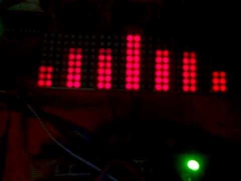 MSGEQ7 Audio Spectrum LED Matrix смотреть онлайн