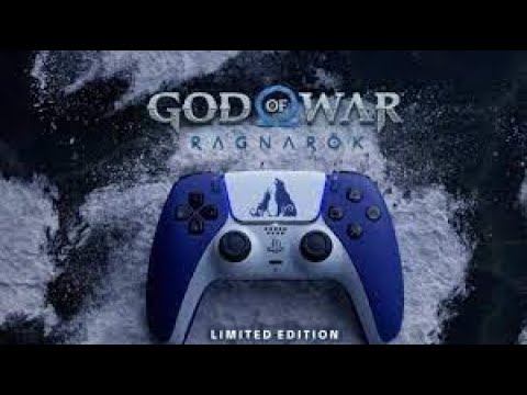 God of War Ragnarök LIMITED EDITION PS5 Dualsense Controller смотреть онлайн