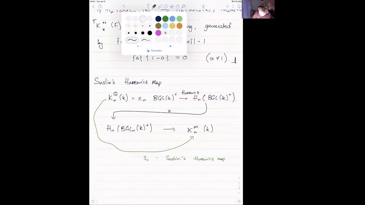 BilTop | Ben Williams | A1 homotopy groups of GL_n and a problem of Suslin's смотреть онлайн