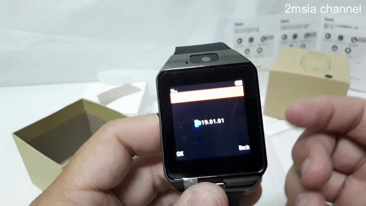 DZ09 SmartWatch Setup Unboxing Buy Cheap From Lazada Malaysia Cannot Make Phone Call смотреть онлайн
