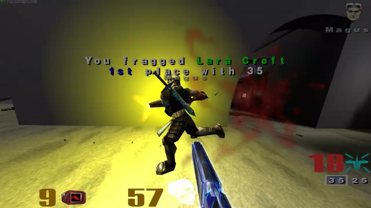Quake 3 Огонь и Лёд Fire and Ice 4k прохождение, сложность крутой, карта 8 casablanca смотреть онлайн