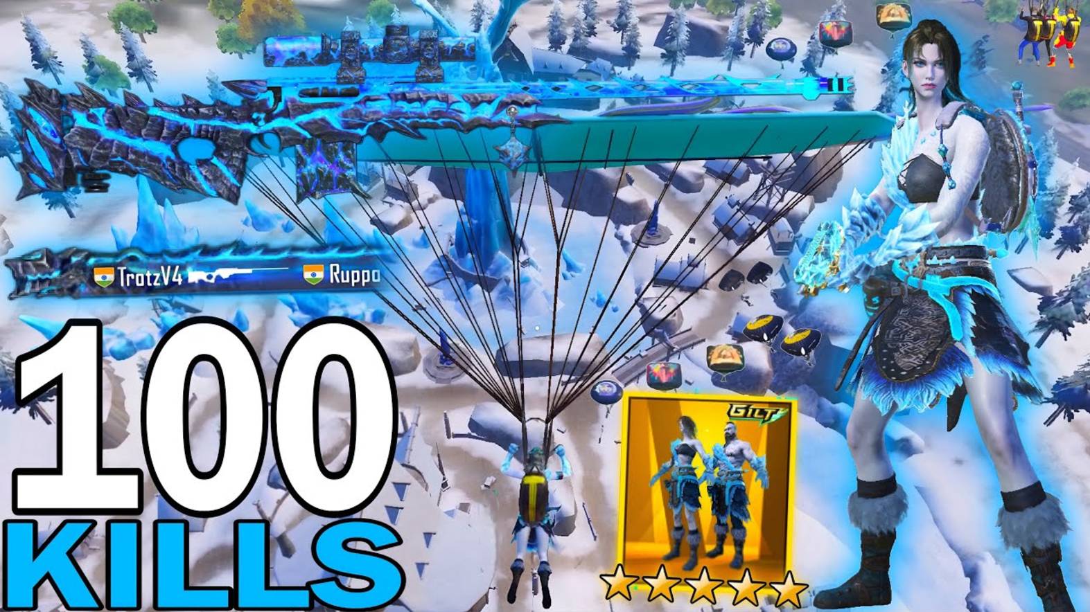 Wow😍_NEW_SEASON_SUPER_CRAZY_AGRESSIVE_GAMEPLAY_with_NEW_GLACIER