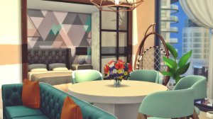 Семейная квартира Сан Мишуно | THE SIMS 4  Строительство