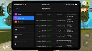Как купить квартиру, бизнес или дом на Grand Mobile
