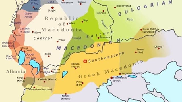 Macedonian language - Lower Vardar Dialect - vilage Cakoni, Meglen area смотреть онлайн