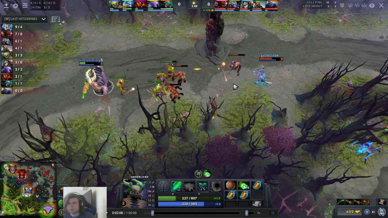 Coaching Farzad: Session #2 Defending towers and where to be on the map as Underlord смотреть онлайн