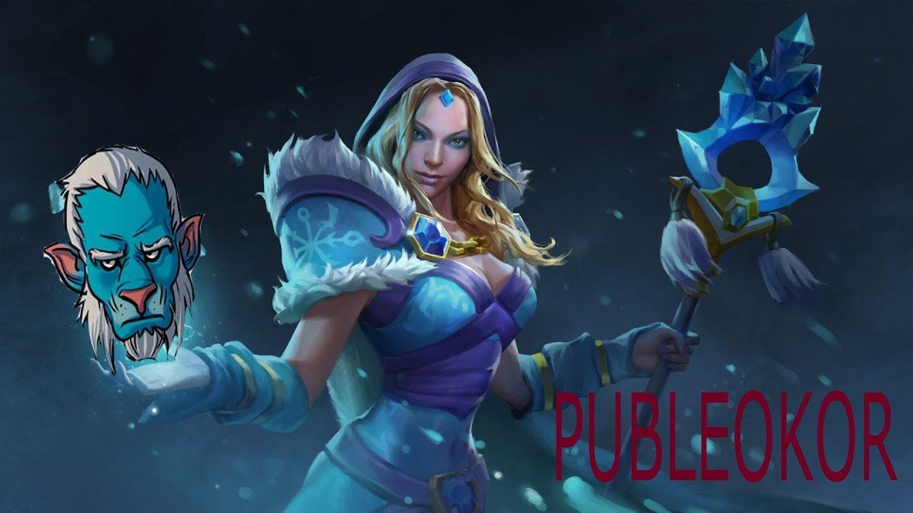 Publeokor- Crystal Maiden(цмка,кристалка) смотреть онлайн