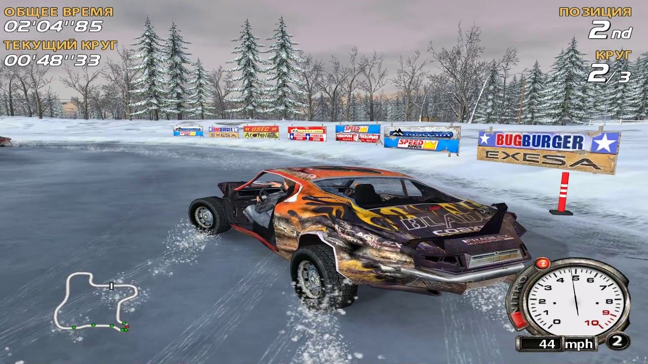 Прохождение FlatOut. Гонка 24 (Золотой - Redpine Race Dash) смотреть онлайн