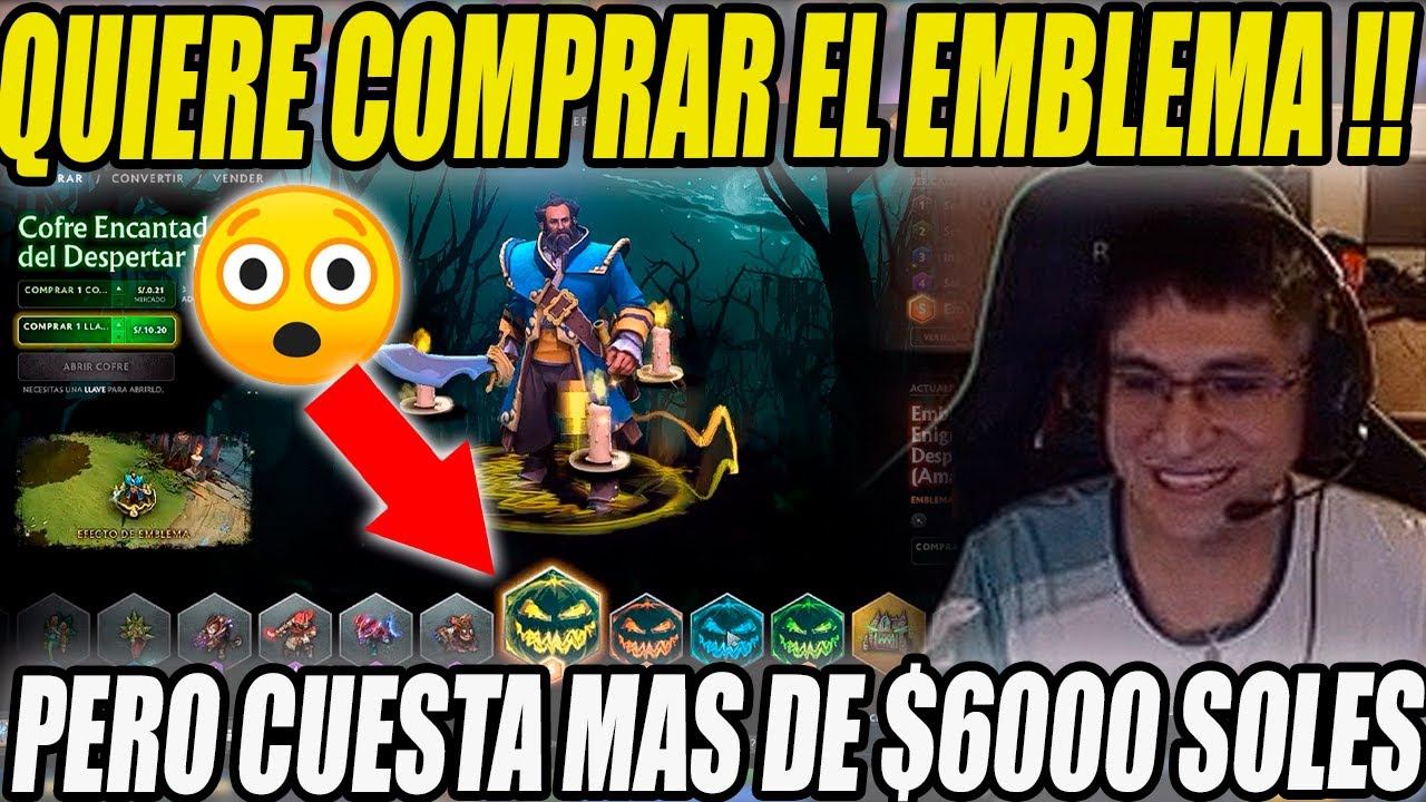 😲 SCOFIELD QUIERE COMPRARSE UN EMBLEMA DE S/6850 PERO NO ES ETERNO | DOTA 2 смотреть онлайн
