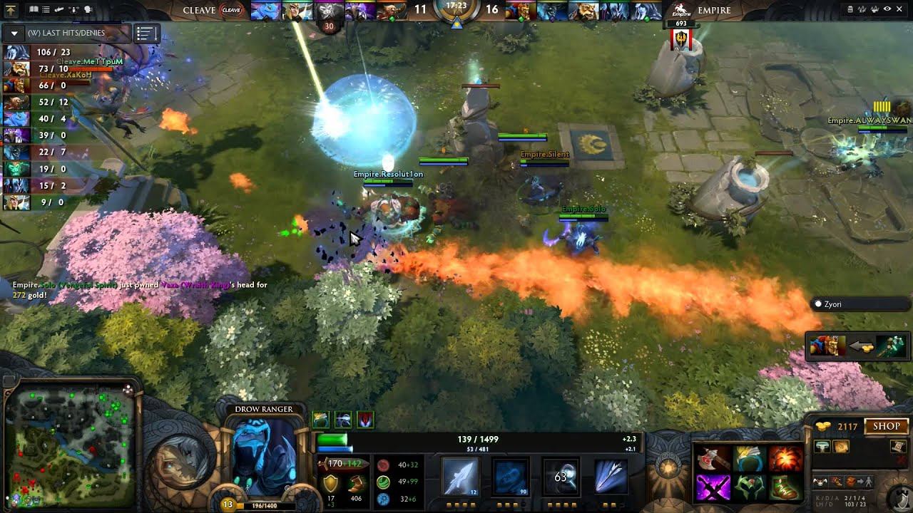 Dota 2 - Empire.Silent scored Triple Rampage against Cleave [Starladder X] смотреть онлайн