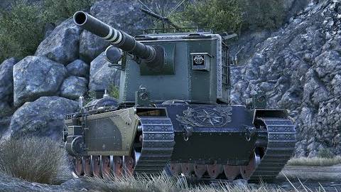 FV4005 Stage II - СБРОСИЛСЯ С МОСТА ПРОСТО ТАК - 5 Кил - 9.6К Дамаг смотреть онлайн