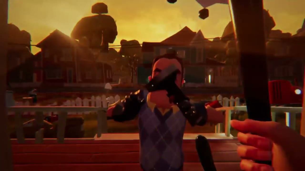 Hello Neighbor:Гайд как летать багать на мусоре и на разных вещах смотреть онлайн