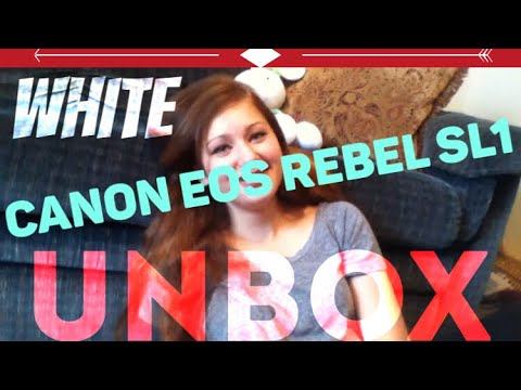 WHITE Canon EOS Rebel SL1 Unbox! смотреть онлайн