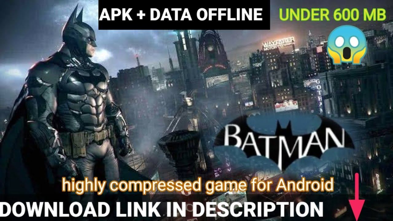 Batman : Arkham knight fully highly compressed game for Android under 600mb || Gameplay. #part-1 смотреть онлайн
