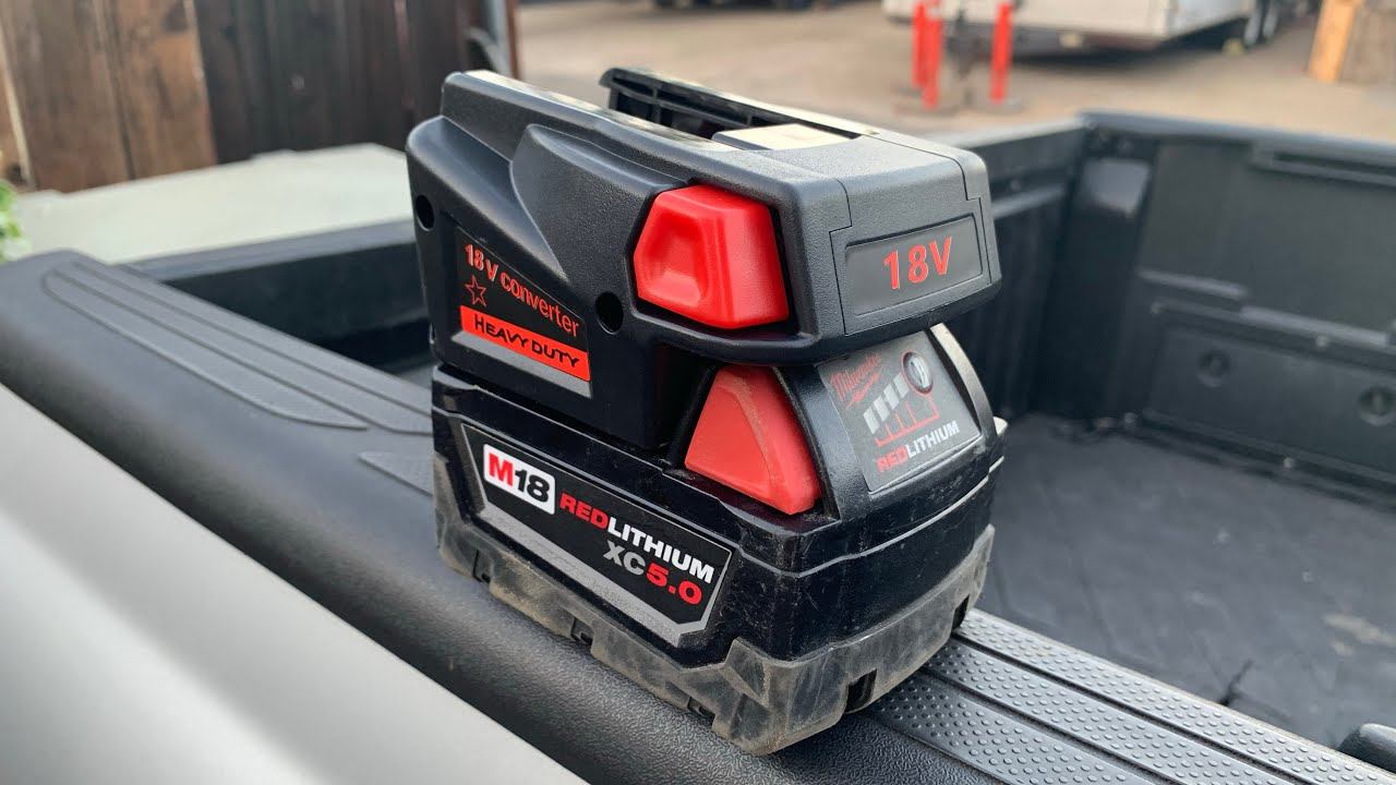 MILWAUKEE OLD SCHOOL 18 VOLT to M18 BATTERY ADAPTER! USING OLD SCHOOL MILWAUKEE CORDLESS TOOLS смотреть онлайн