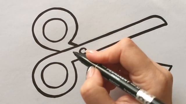 НОЖНИЦЫ / мультик раскраска для детей / Нарисуй Ка смотреть онлайн