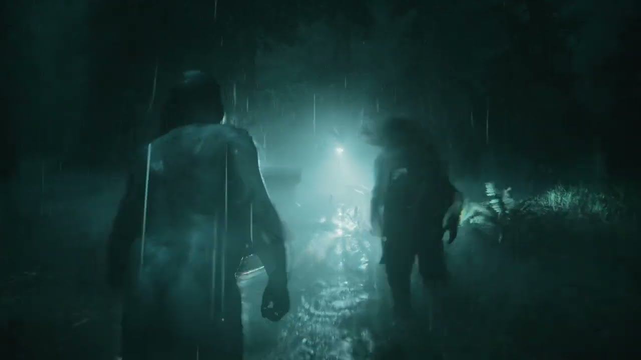 Alan Wake 2 - captured by bad Guys ... The Begin ,gameplay (xbox series x) смотреть онлайн