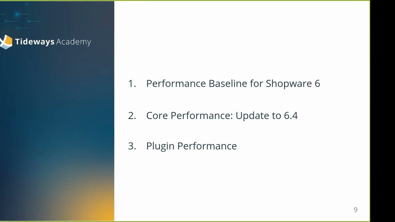 SWU Performance What we know about Shopware 6 Performance from data смотреть онлайн