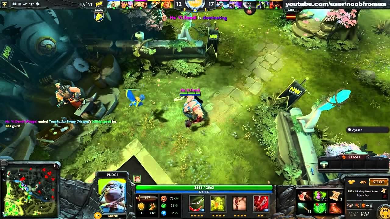 Dendi Pudge Puppey Chen fountain hooking NaVi vs TongFu Dota 2 #ti3 YouTube 2 смотреть онлайн