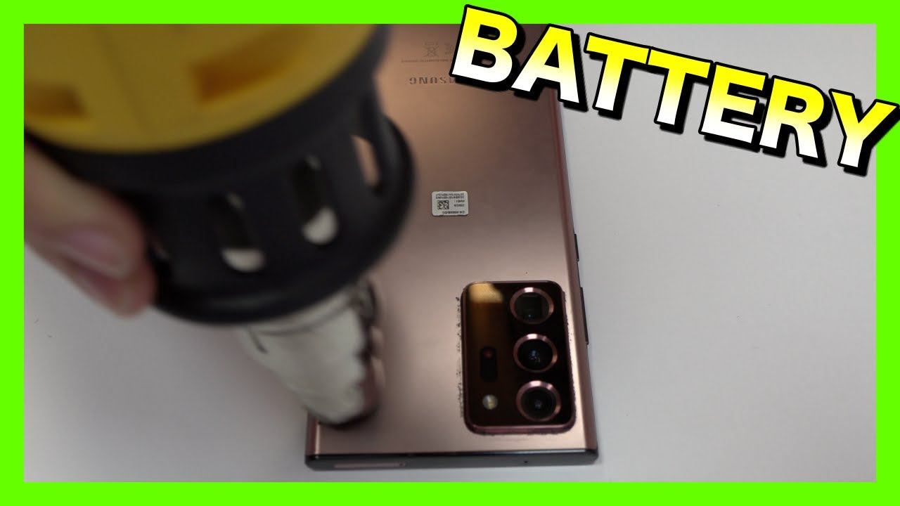 Samsung Note 20 Ultra Battery Replacement смотреть онлайн