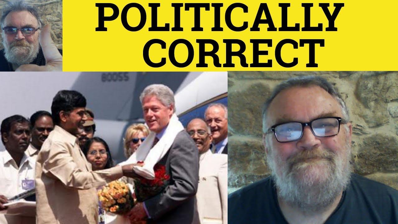 🔵 Define Politically Correct - Politically Correct Explained - Vocabulary -ESL British Pronunciatio смотреть онлайн