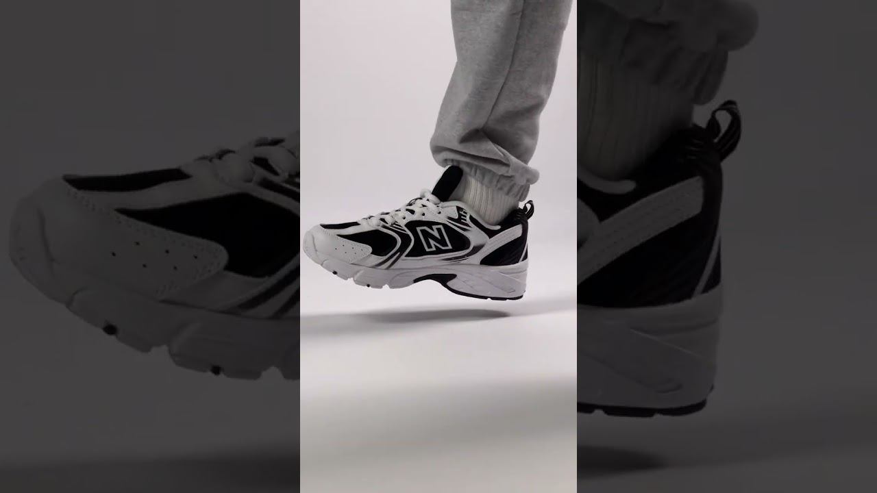 Мужские кроссовки New Balance 530 Premium Basis White Black, мужские кеды Нью Беленс белые A2047 смотреть онлайн