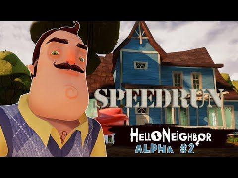 Hello Neighbor Alpha2 SpeedRun!!! (Ждите привет сосед альфа4) смотреть онлайн