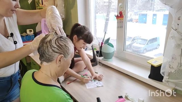 #влогмамы Вызвали врача/ день красоты/крашу-стригу смотреть онлайн