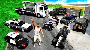 СОБРАЛ НОВЫЕ ПОЛИЦЕЙСКИЕ МАШИНЫ 🍊В GTA 5!