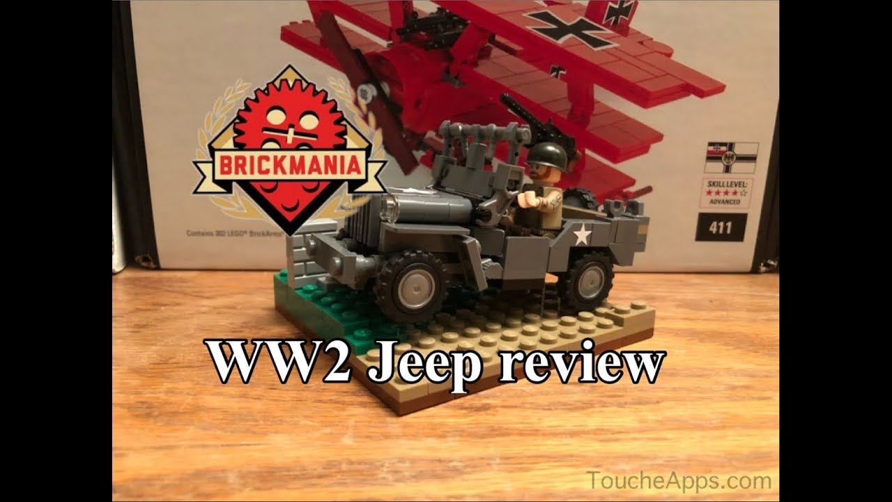 Brickmania Ww2 Jeep Review (2018)