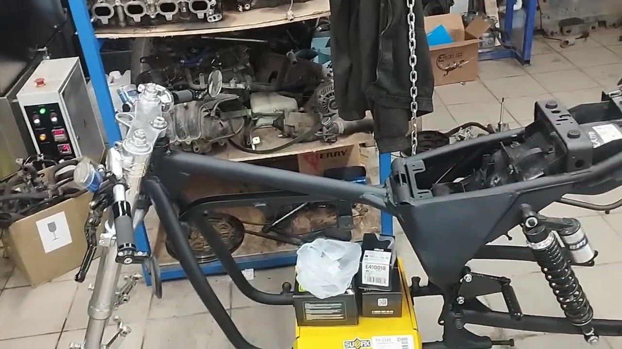 Кастом из Урала ч2. начало сборки. смотреть онлайн