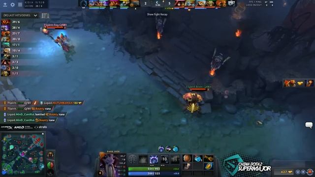 Team Liquid vs Team Spirit Game 2 | China Dota 2 Supermajor Group Stage Day 1 смотреть онлайн