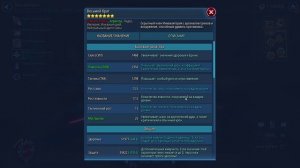 SWGOH ТЕМНЫЕ ВРЕМЕНА (Гранд-инквизитор) - Статы