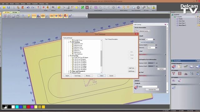Learn how to design and make a phone docking station using ArtCAM Express смотреть онлайн
